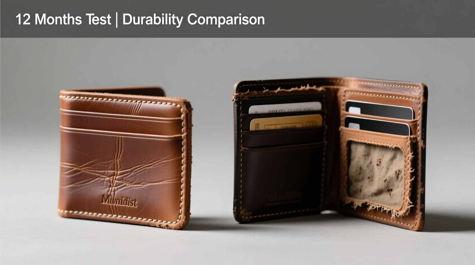 minimalist wallet vs traditional bifold which holds up better after a year of heavy use