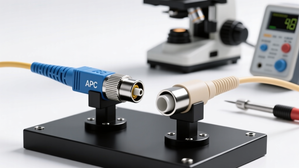 Fiber Optic APC vs UPC Connectors: When to Use Each in Optic