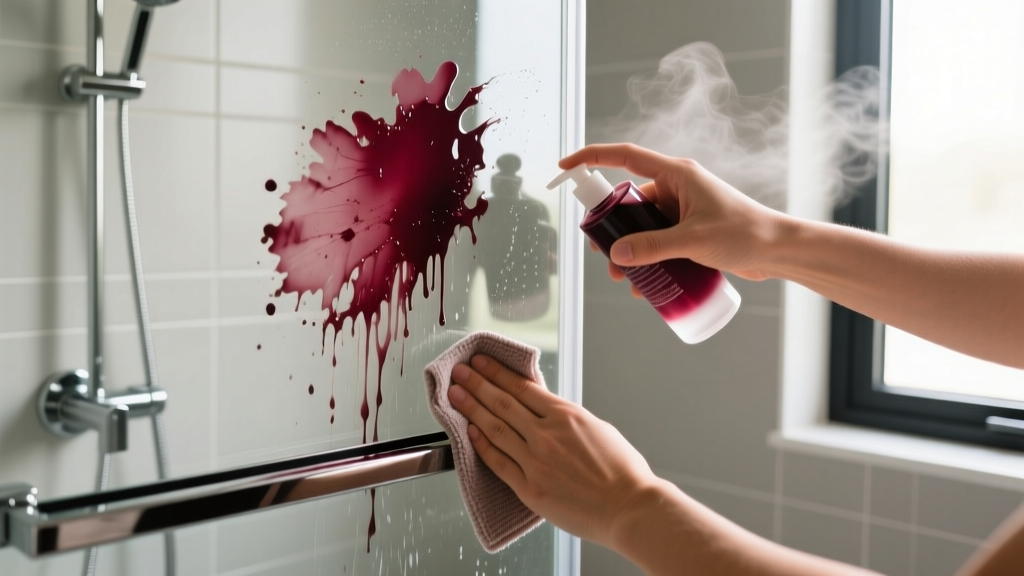 Tested: How to Get Red Wine Out of Shower Door Fast