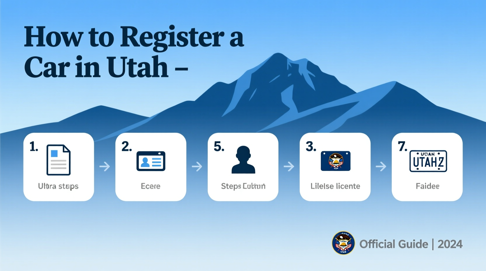 how do you register a car in utah