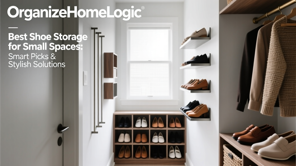 Smart Shoe Storage for Small Spaces & Tiny Homes