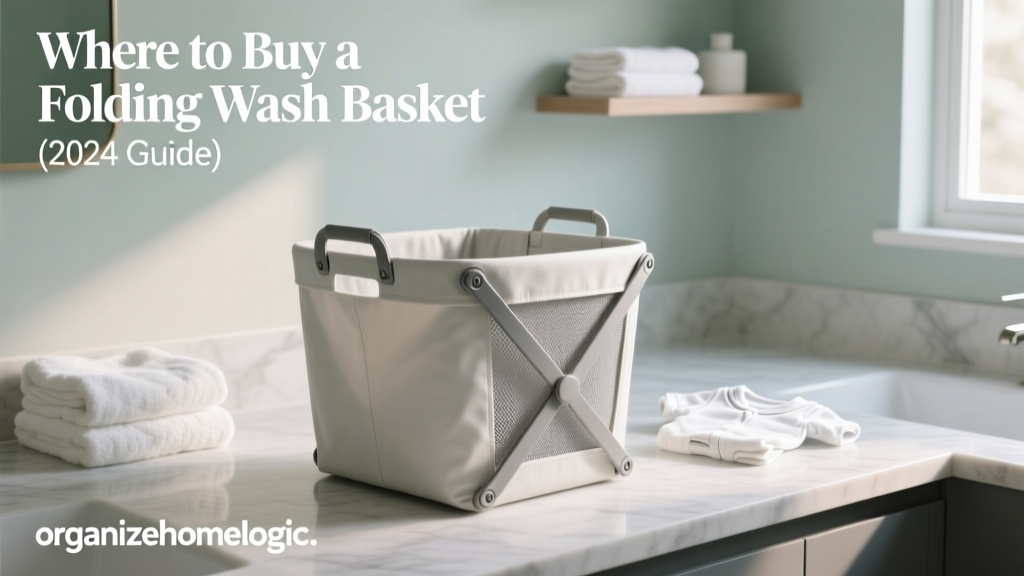 Where to Buy a Folding Wash Basket (2024 Guide)