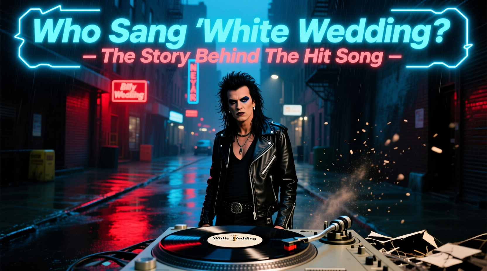 who sang white wedding