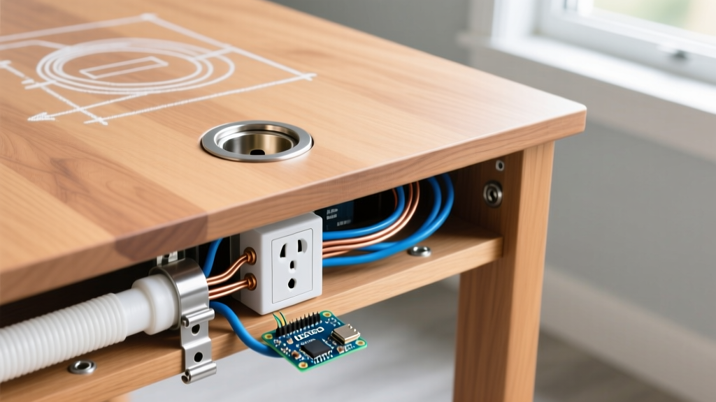 How to Upgrade a Table With Electrical Outlet: Wiring Guide