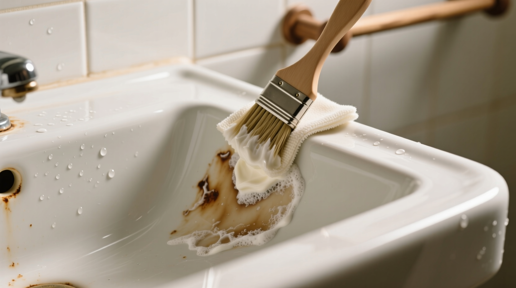 eco friendly rust removal for porcelain sinks