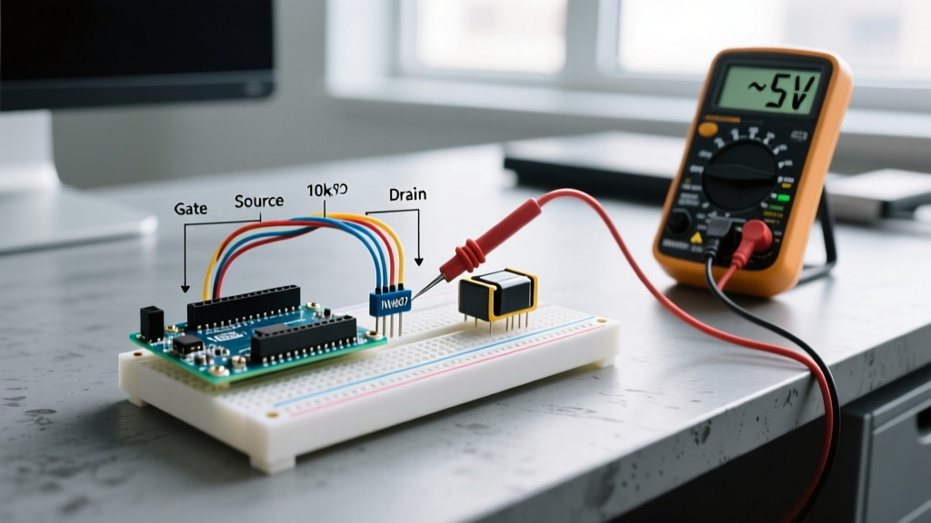 Arduino MOSFET FAQ: Logic-Level Selection, Wiring & Troubleshooting