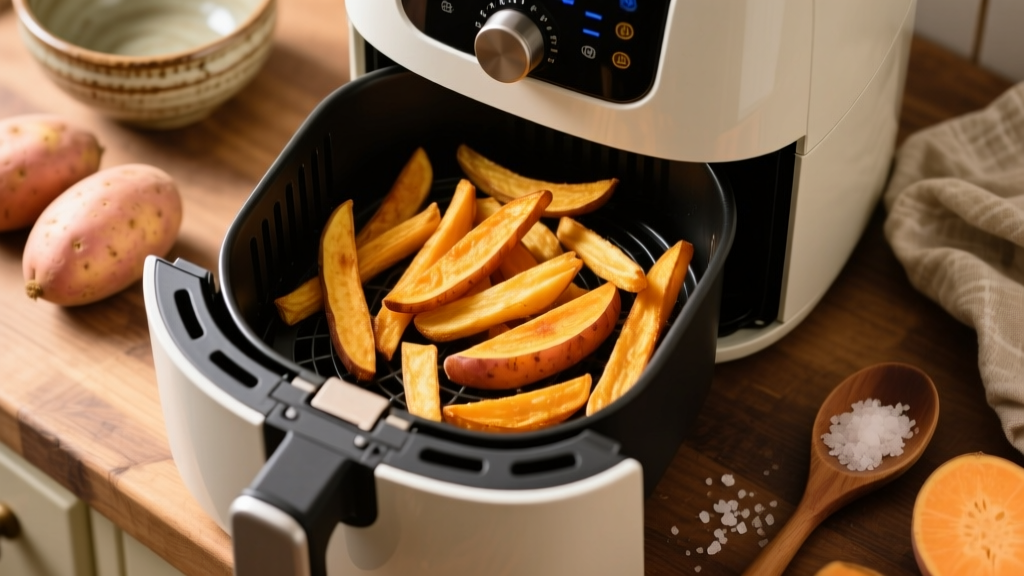 Easy Air Fryer Sweet Potato Fries (Crispy & Healthy!)