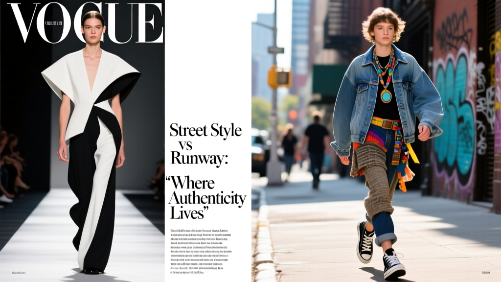 Street Style vs Runway: Where Authenticity Lives