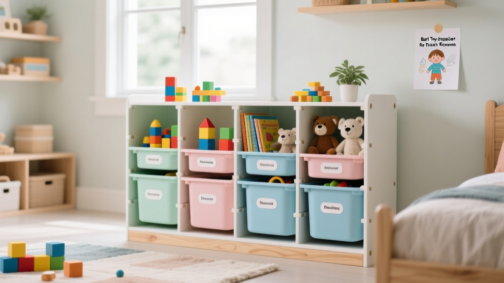 Best Toy Organizer for Kids' Rooms: Safe, Smart & Simple
