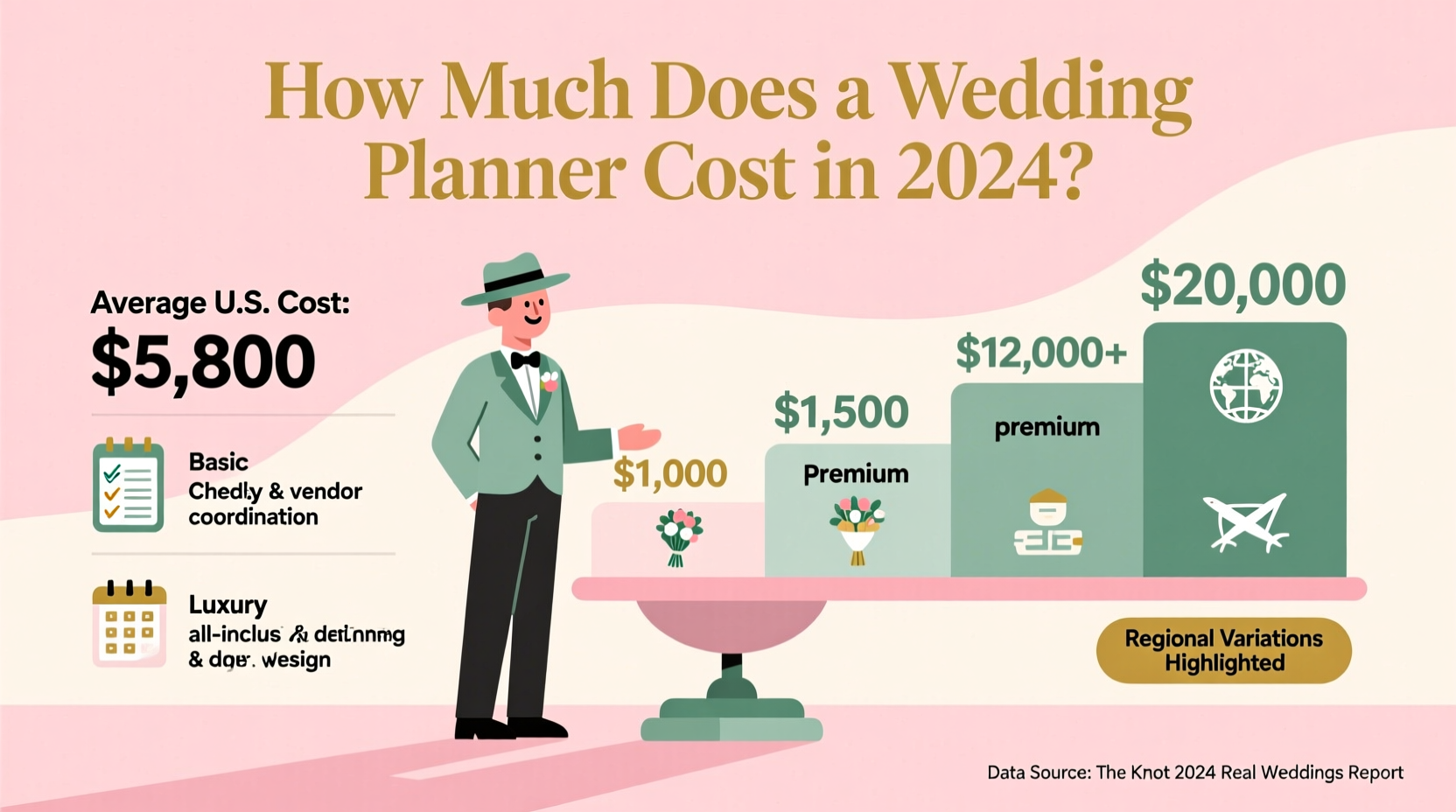 how much does a wedding planner cost