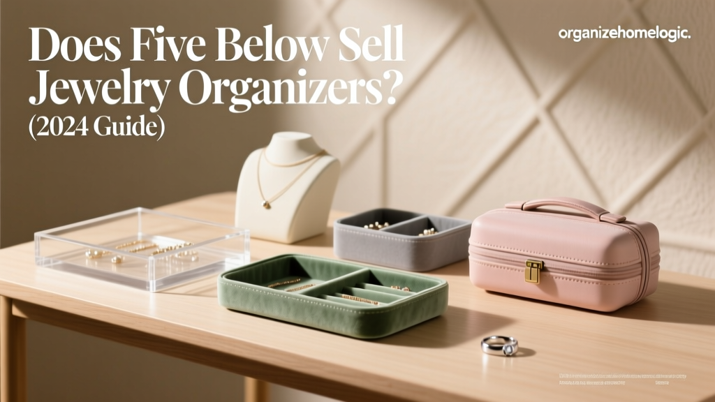 Does Five Below Sell Jewelry Organizers? (2024 Guide)