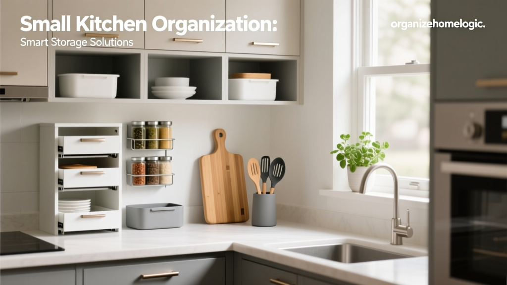 Small Kitchen Organization: Smart Storage Solutions