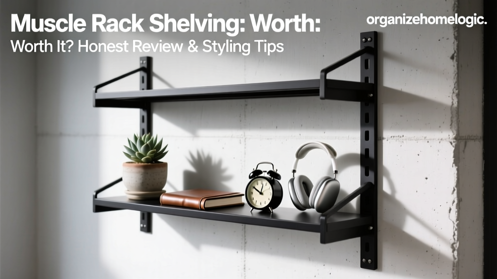 Muscle Rack Shelving: Worth It? Honest Review & Styling Tips