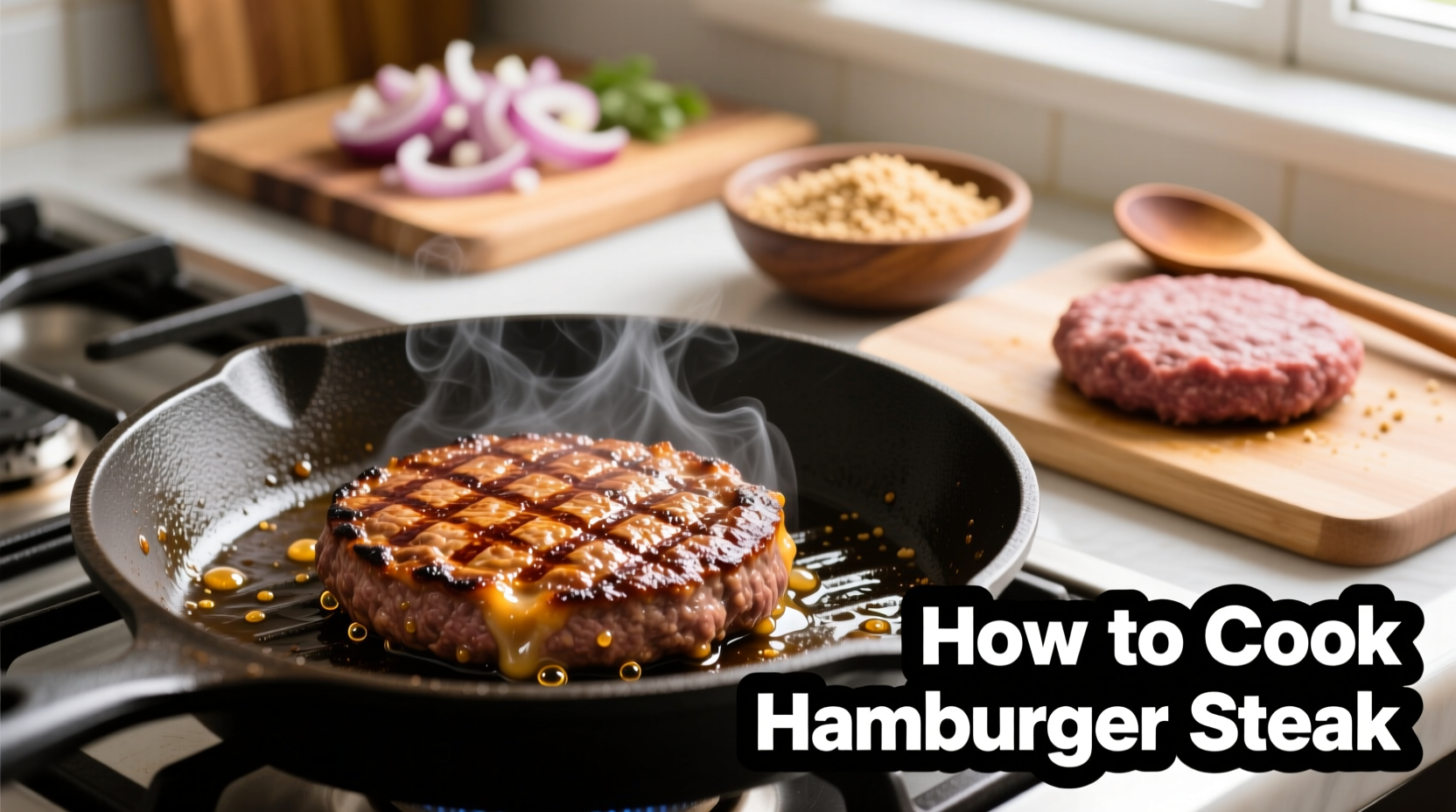 how to cook hamburger steak