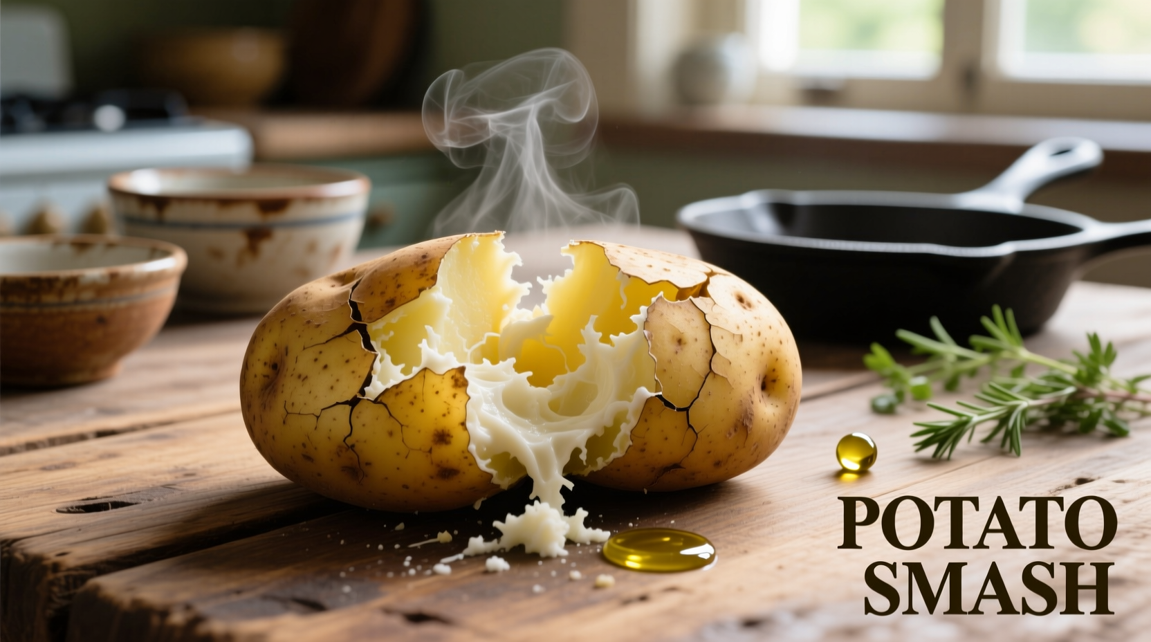 Perfect Potato Smash: Crispy Edges, Fluffy Centers Every Time