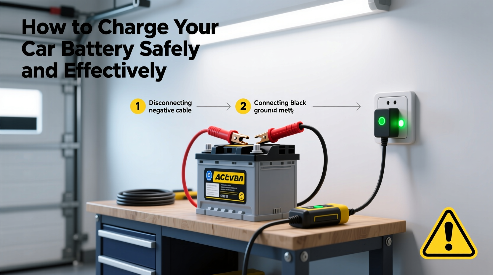 how to charge your car battery