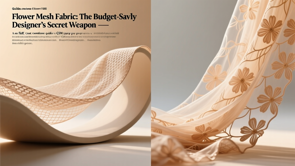 Flower Mesh Fabric: The Budget-Savvy Designer’s Secret Weapon