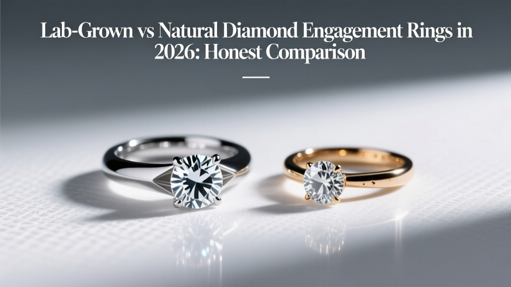Lab-Grown vs Natural Diamonds: 2026 Comparison