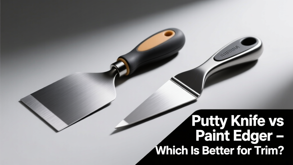 Putty Knife vs Paint Edger: Which Is Better for Trim?