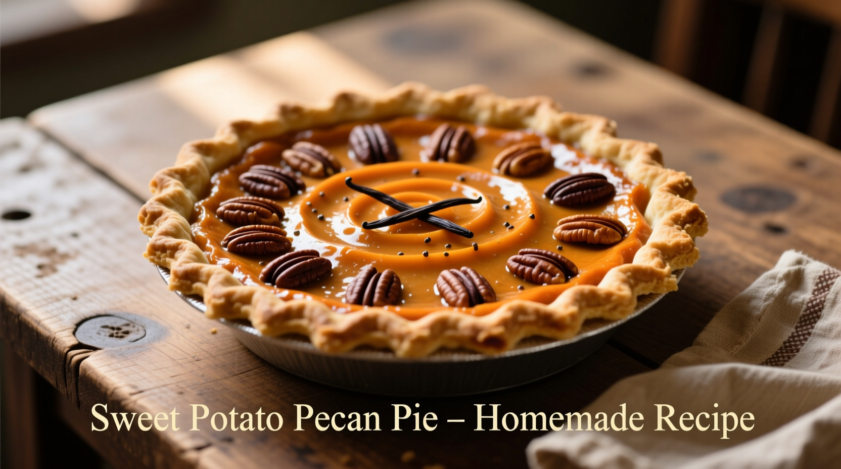 Perfect Sweet Potato Pecan Pie Recipe: Creamy & Crunchy