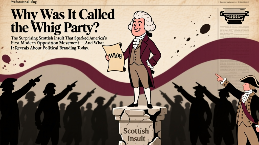 Why Was It Called the Whig Party? The Origin Story