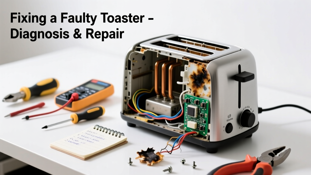 Fix a Toaster That Won’t Heat and Makes Noise