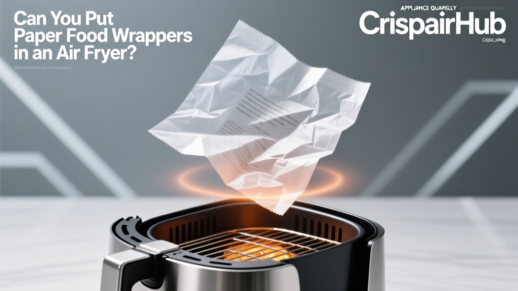 Can You Put Paper Food Wrappers in an Air Fryer?