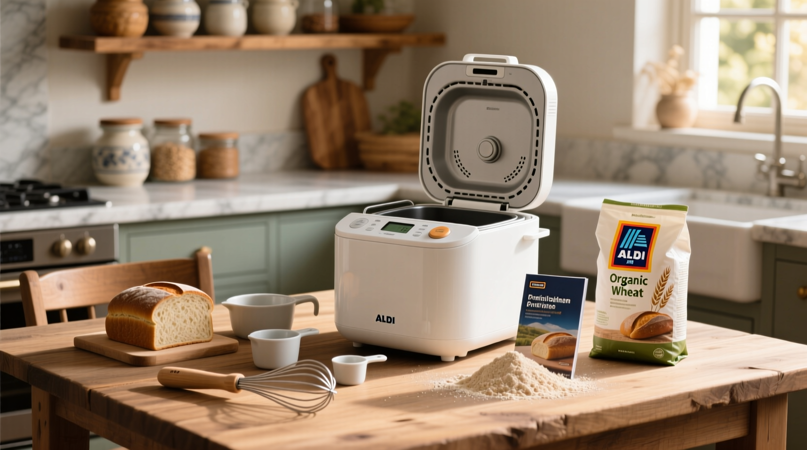 aldi bread making kit