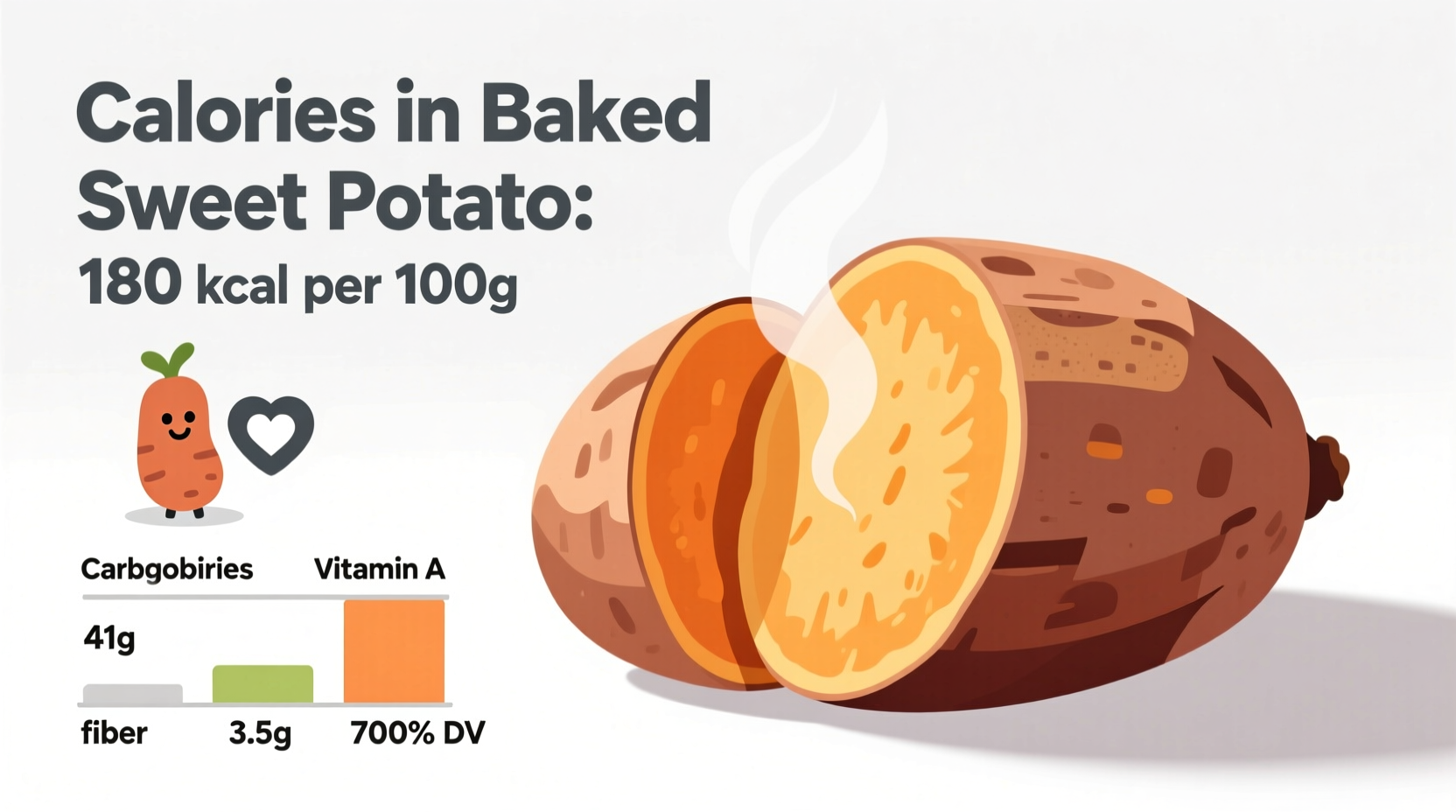 Baked Sweet Potato Calories: Exact Counts by Size