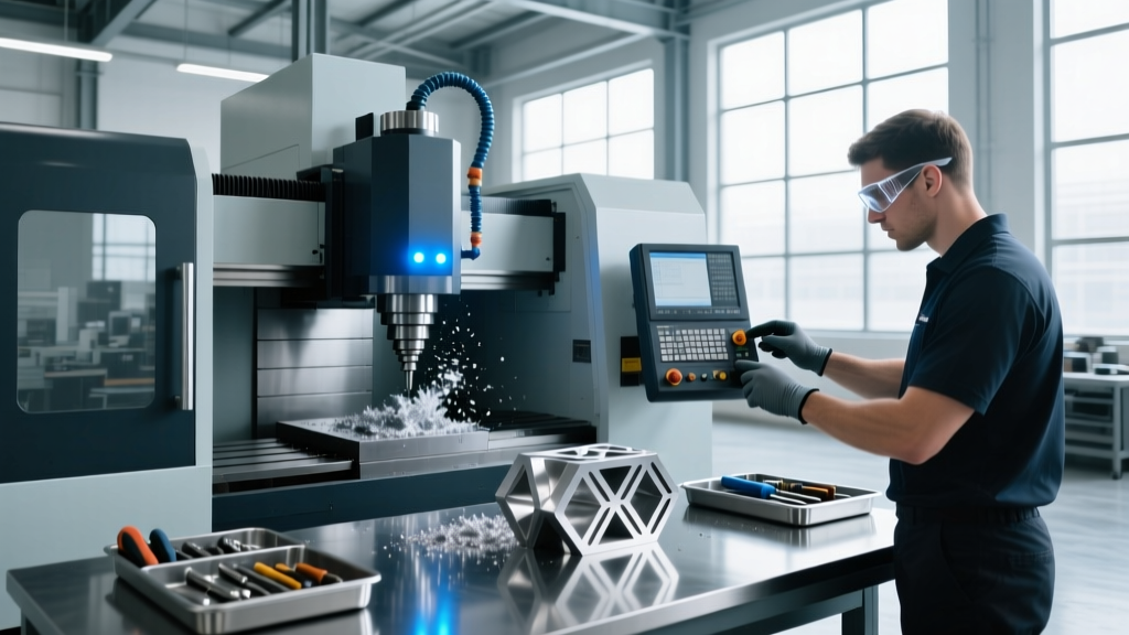 Lean Computerized Numerical Control CNC Machining Shop Workflows