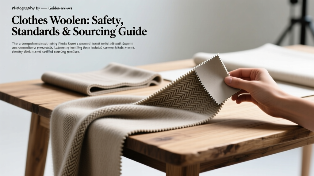 Clothes Woolen: Safety, Standards & Sourcing Guide