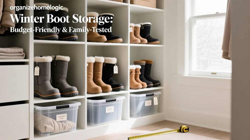 Winter Boot Storage: Budget-Friendly & Family-Tested
