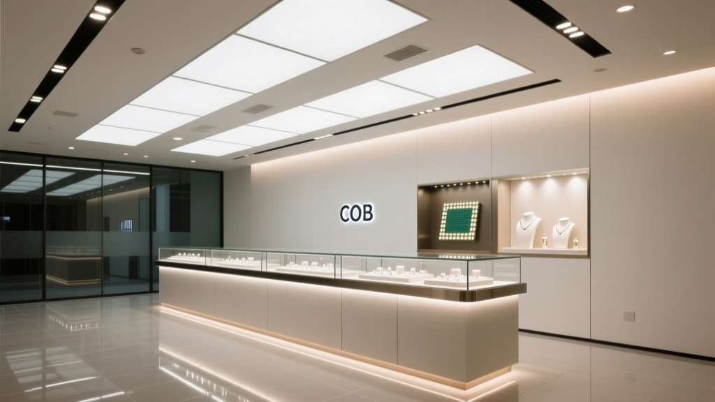 Retail Display Lighting Guide: COB vs. Multi-LED