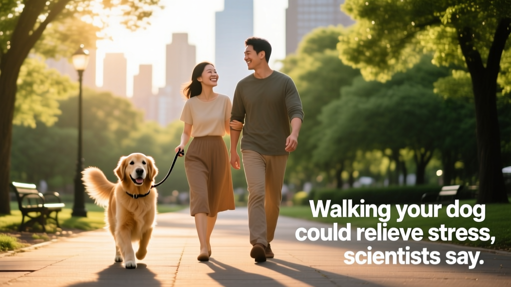 Walking Your Dog Could Relieve Stress, Scientists Say