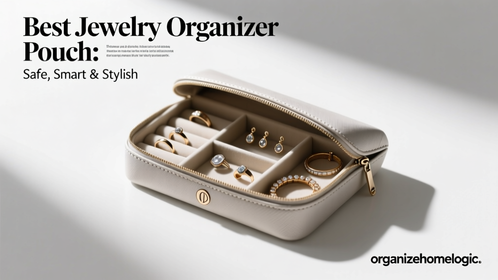 Best Jewelry Organizer Pouch: Safe, Smart & Stylish