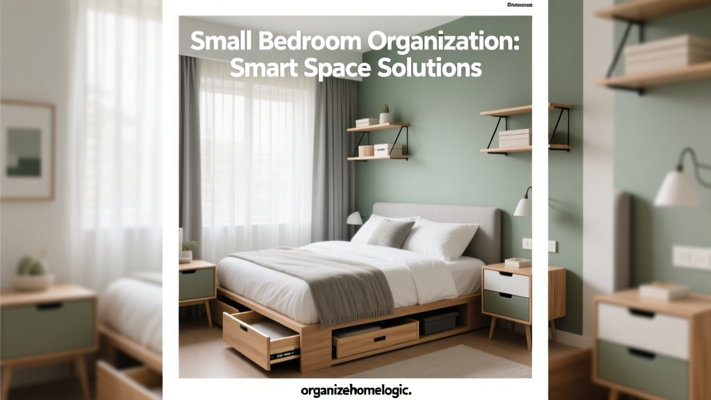 Small Bedroom Organization: Smart Space Solutions