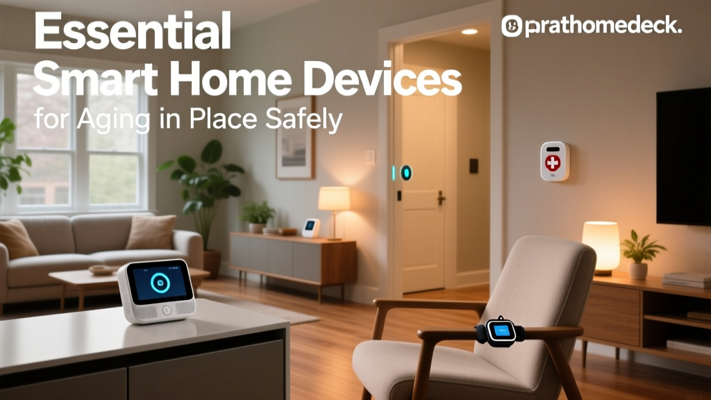 Essential Smart Home Devices for Aging in Place Safely