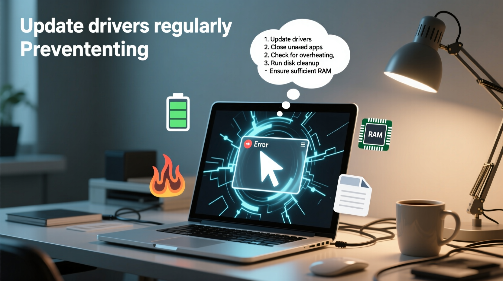 why does my laptop freeze randomly and simple steps to prevent it