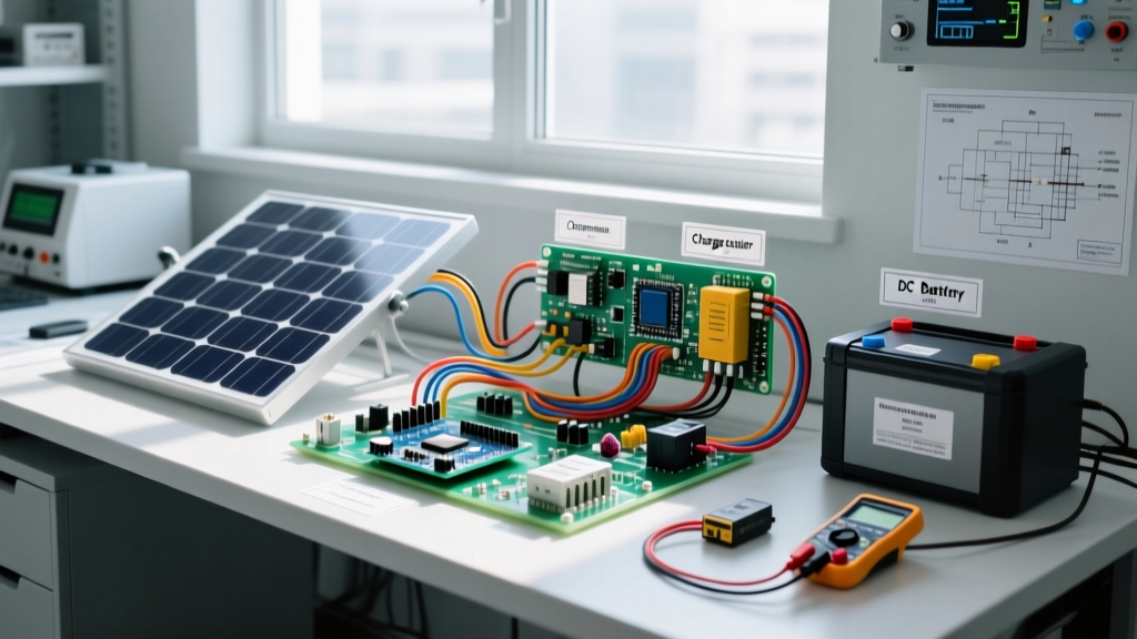 Battery Charging Using Solar Panel Systems: Sizing Math and Wiring Limits