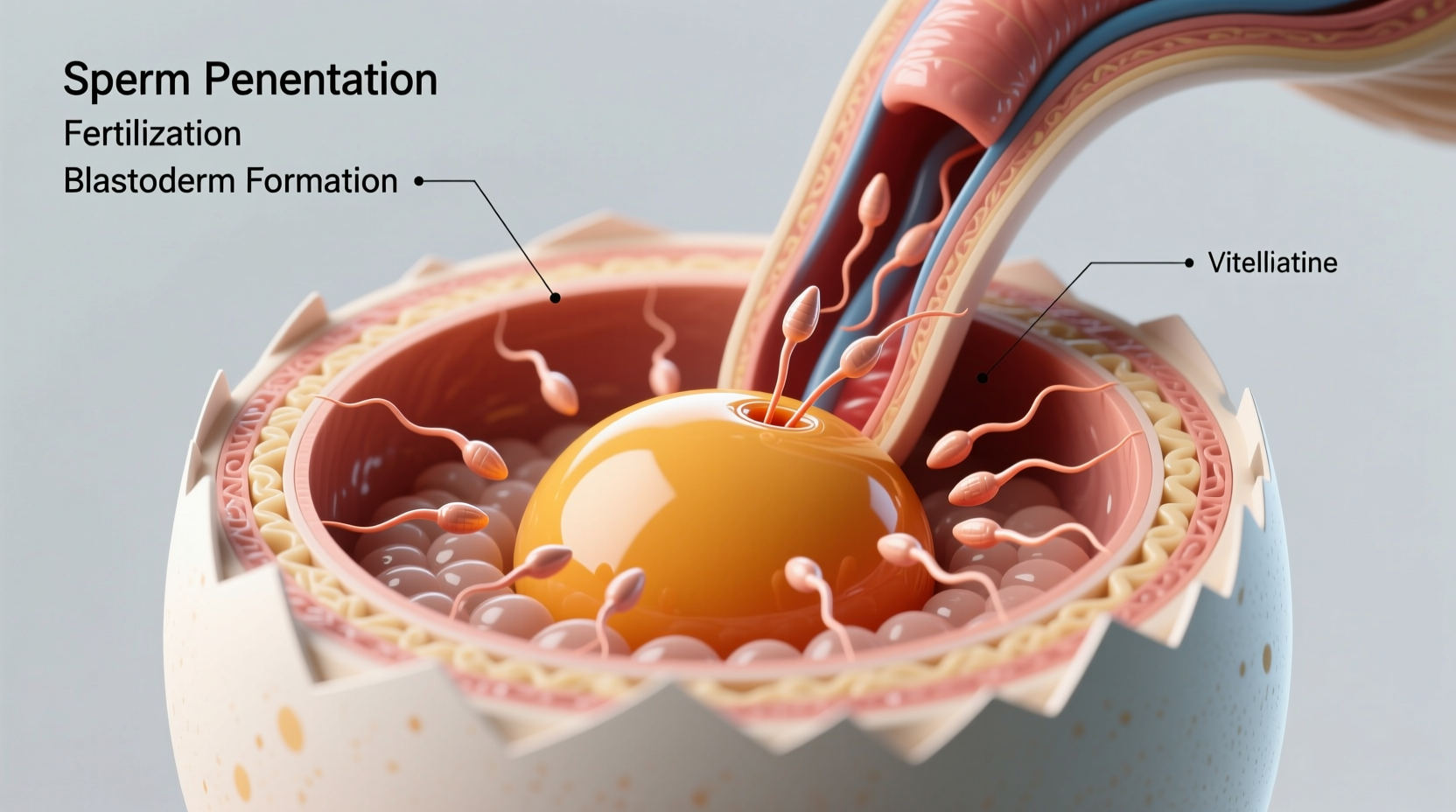 how are bird eggs fertilized