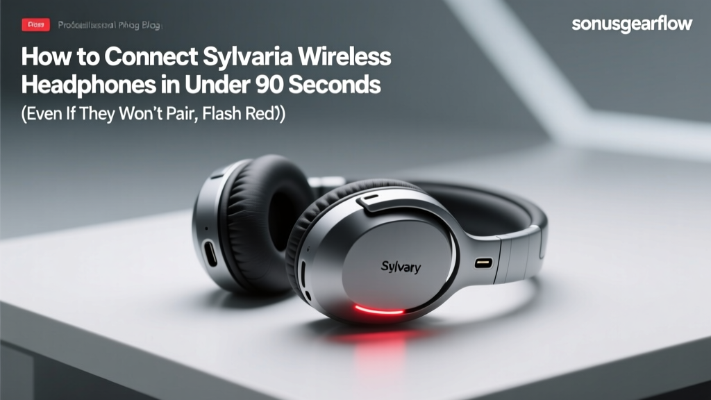 How to Connect Sylvania Wireless Headphones (2026)