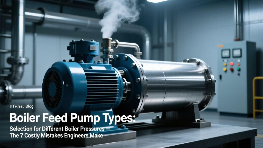 Boiler Feed Pump Selection Guide: Avoid Costly Mistakes