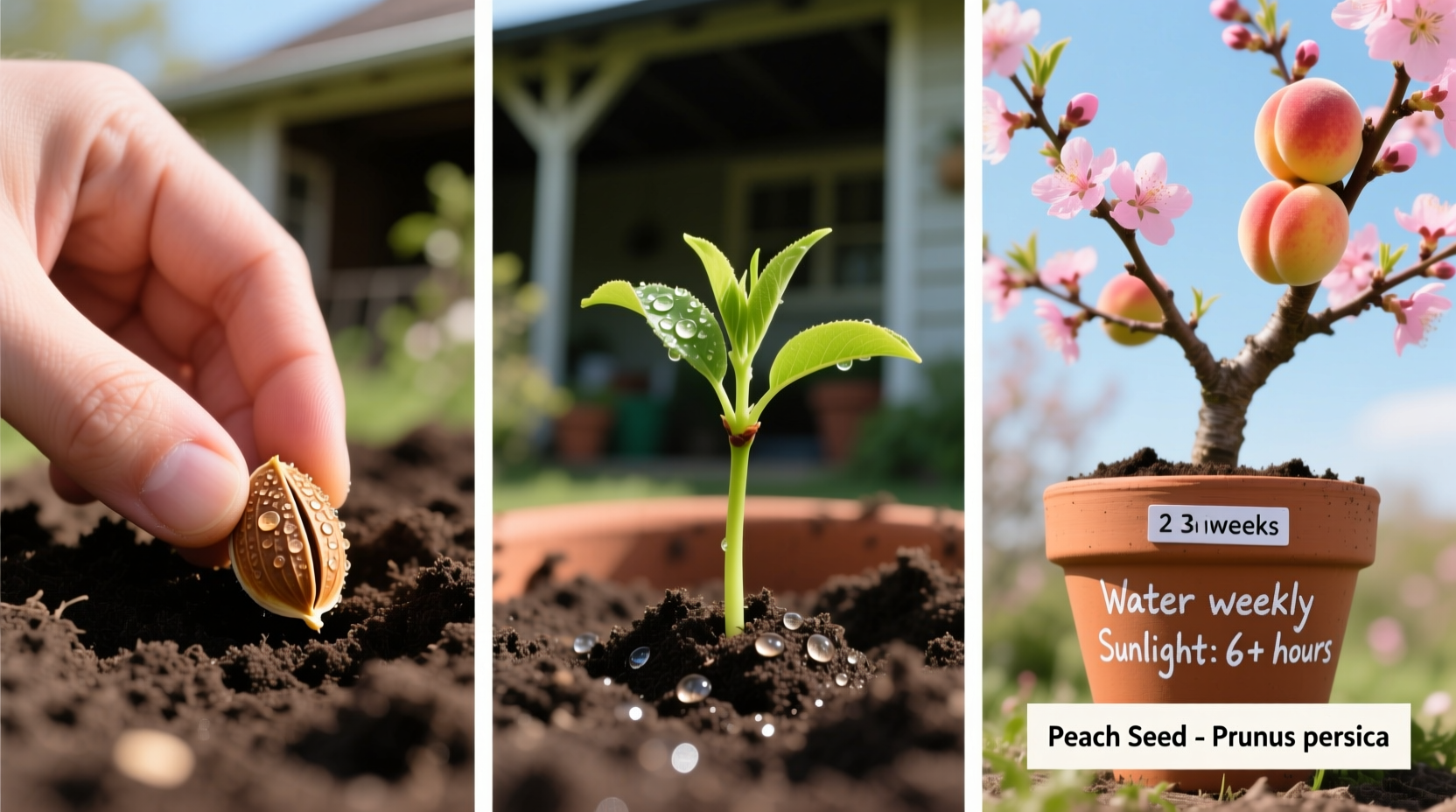 Growing Peach Trees From Seed: Realistic Guide