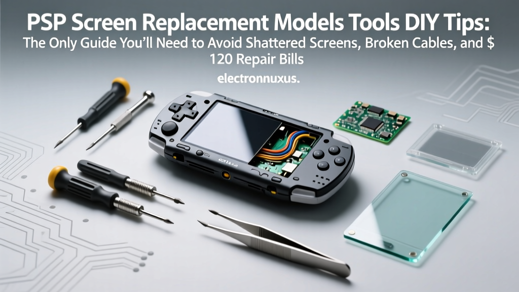 PSP Screen Replacement Models Tools DIY Tips: The Only Guide You’ll Need to Avoid Shattered Screens, Broken Cables, and $120 Repair Bills