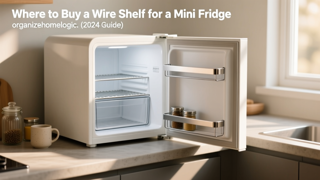 Where to Buy a Wire Shelf for a Mini Fridge (2024 Guide)