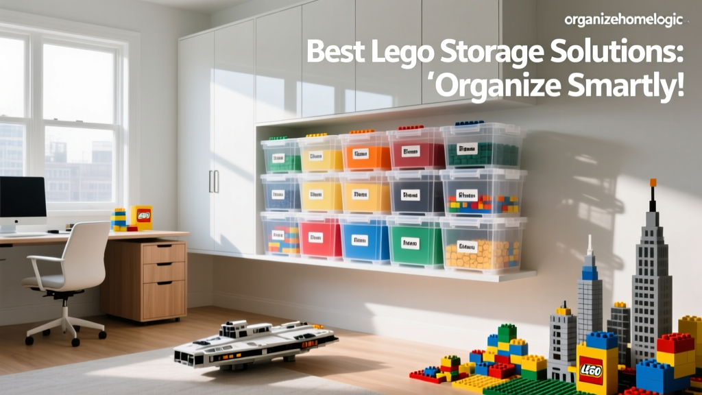 Best Lego Storage Solutions: Organize Smartly