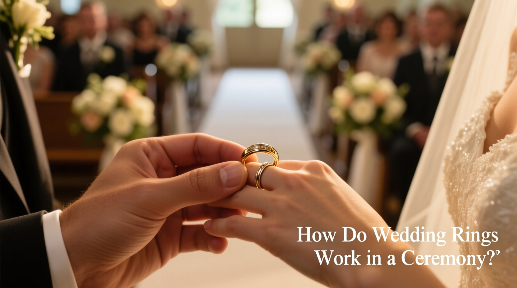 how do the rings work in a wedding