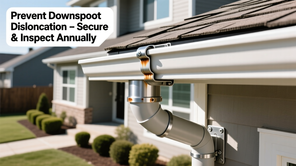 How to Prevent Downspout Disconnection at Your Home