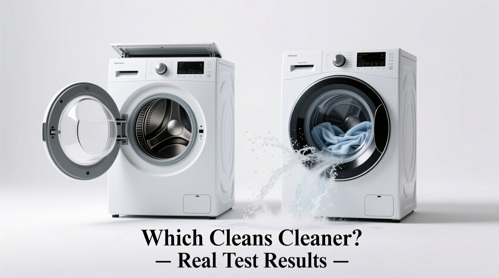 top loading washing machine vs front load which one actually cleans cleaner