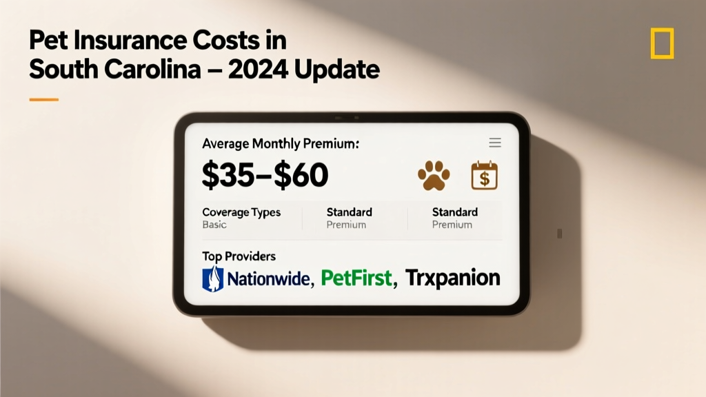 What Does Pet Insurance Cost in South Carolina? 2024 Update